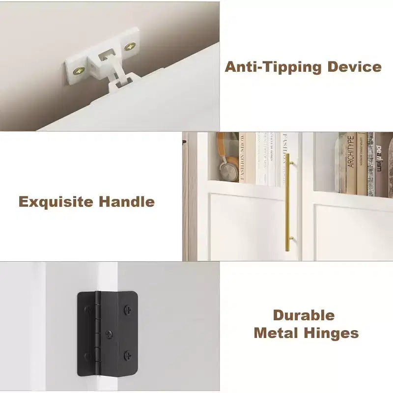 Mobile bagno slim con ante e ripiani aperti, ideale per spazi compatti. Questo mobile alto e stretto da terra è adatto anche per cucine