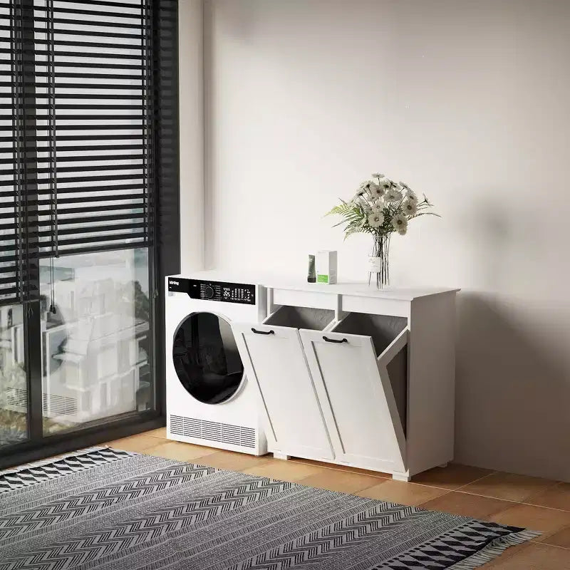 Wasgoedkast, met 2 Verwijderbare Voeringzakken