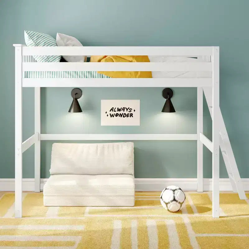 Classic Twin High Loft with Ladder on End