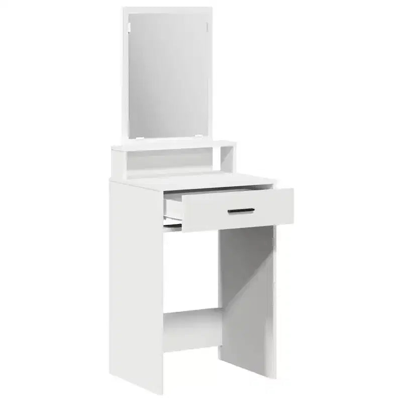 Modern LED make-up bureau, kaptafel met spiegel en slimme opbergruimte