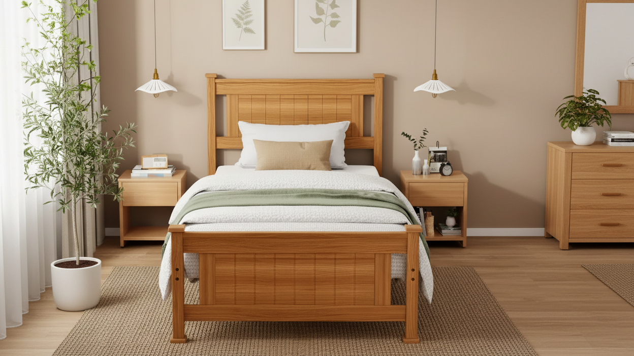 Oak Bed Frame Homepage Banner